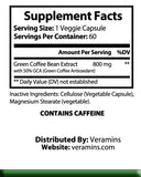 Green Coffee Bean Extract - 800mg - 100% Pure for Men and Women - veramins