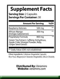 Raspberry Ketone Ultra 600mg Pure and Natural for Men and Women - veramins-and-supplements
