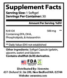 Krill Oil - DHA - EPA - Astaxanthin- anti-inflammatory - antioxidant.  Edit alt text