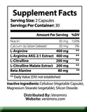 L- Arginine - Formula with Essential Amino Acids - veramins-and-supplements